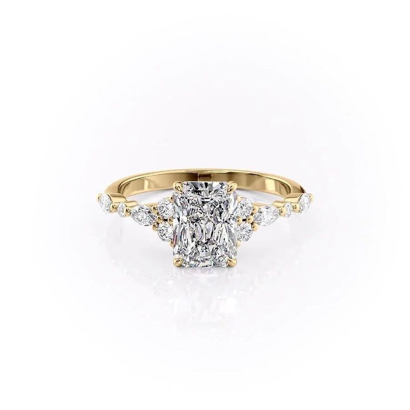 10K Gold Moissanit-Ring-3