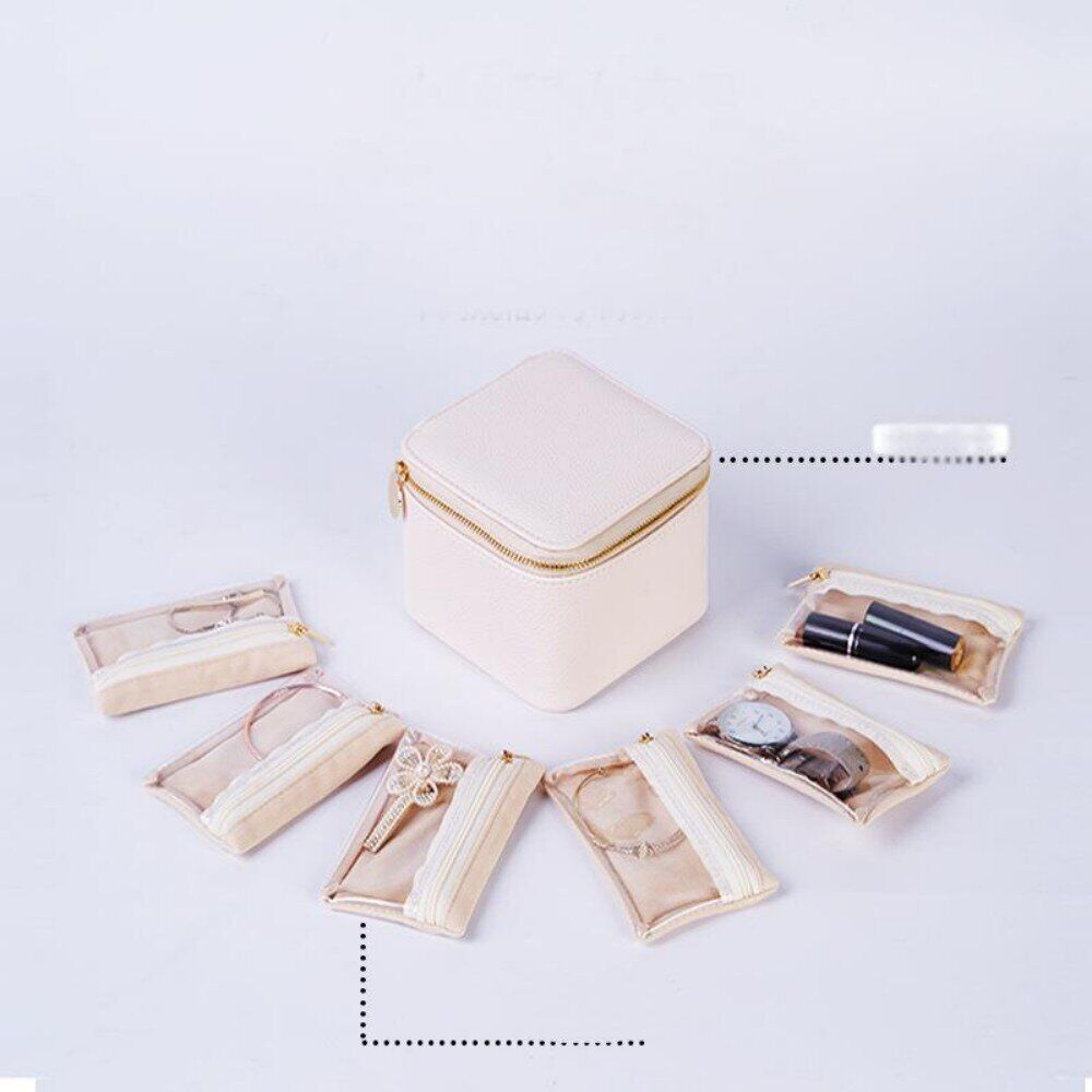 Portable Earring Jewelry Storage Box-2
