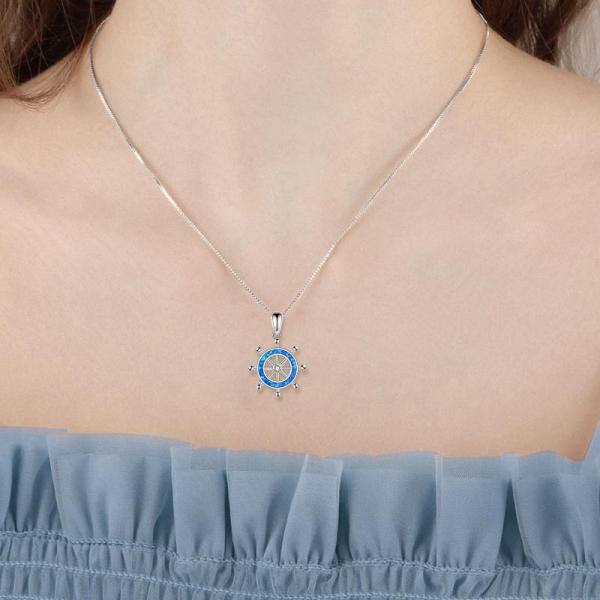 Collana Rana Argento Sterling 925 Con Simbolo Infinito, Gioiello Moda Per Donne E Ragazze - 3