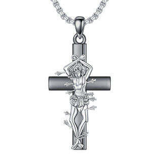 Saint Sebastian Cross Necklace S925 St Sebastian Medal I Can Do All Things Through Christ-2