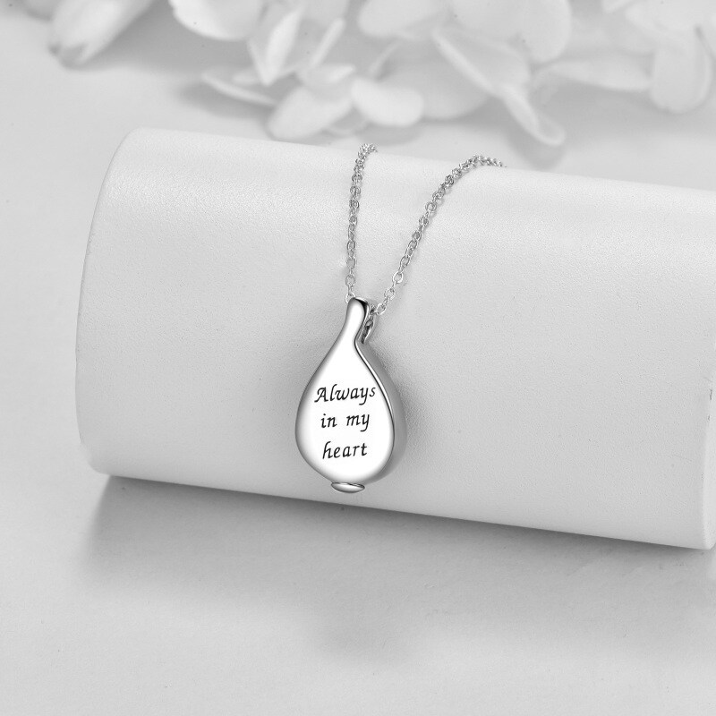 Colar de prata esterlina Abalone Shellfish & Cubic Zirconia Butterfly Urn-4