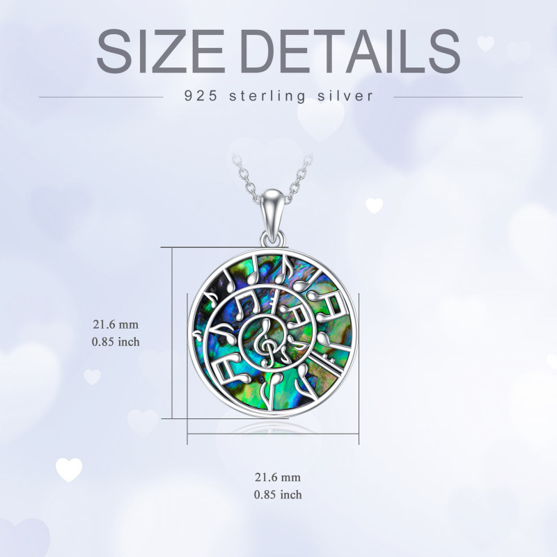 الموسيقى ملاحظة قلادة الفضة الاسترليني الموسيقى قلادة قلادة الموسيقى والمجوهرات هدايا للنساء الفتيات عشاق الموسيقى-6