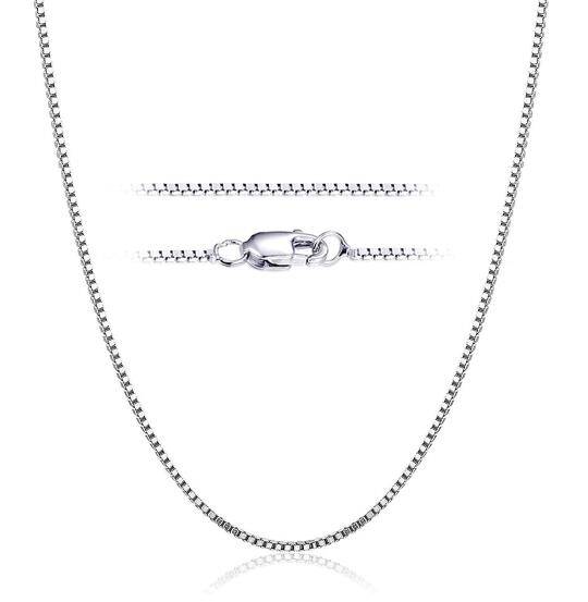 Collana a catena in argento sterling