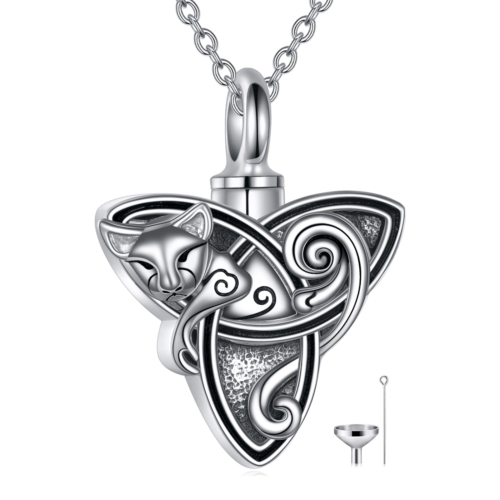 Sterling Silver Cat… - image