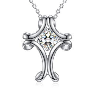 Sterling Silver Abalone Shellfish Tree Of Life With Celtic Knot Cross Pendant Necklace For Women-40