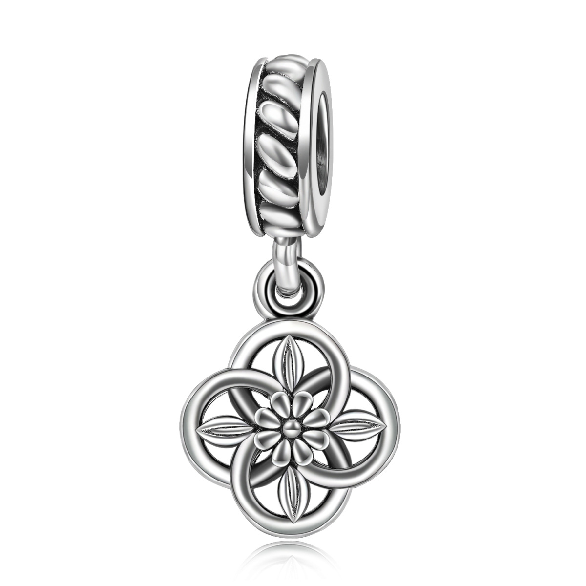 Sterling Silver Celtic Knot Dangle Charm-1