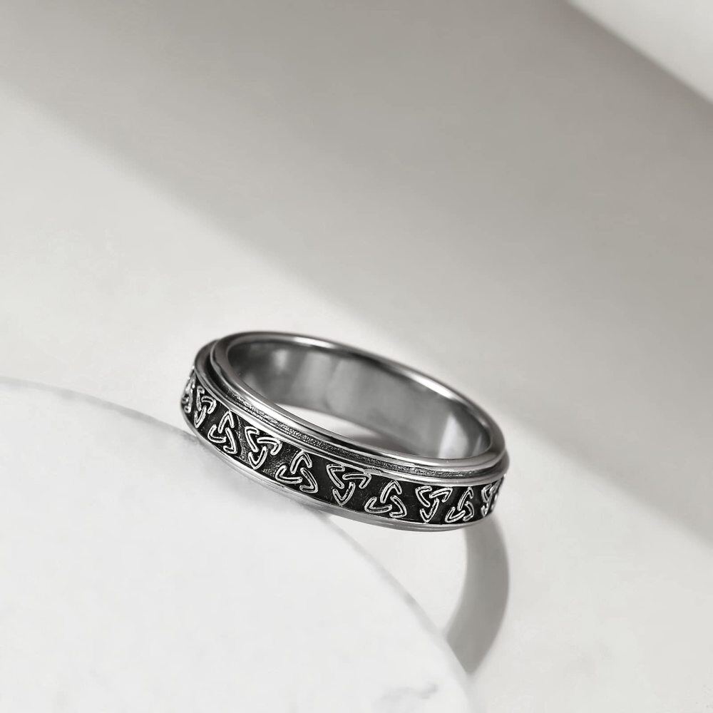 Sterling Silver Celtic Knot Ring-3