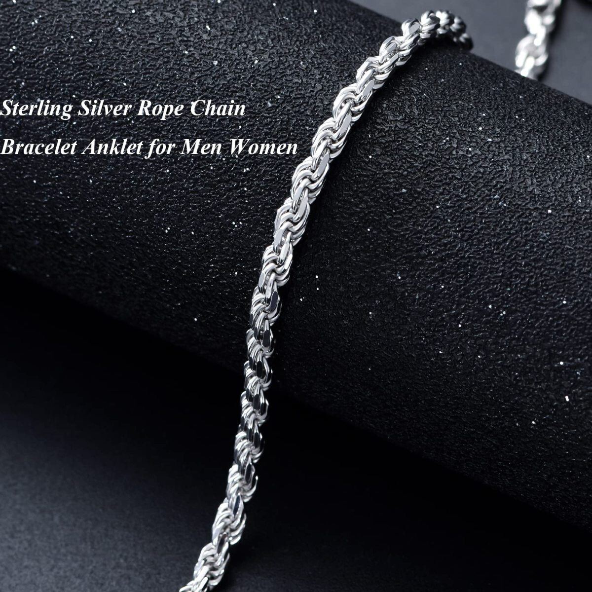 Sterling Silber Kettenarmband-4