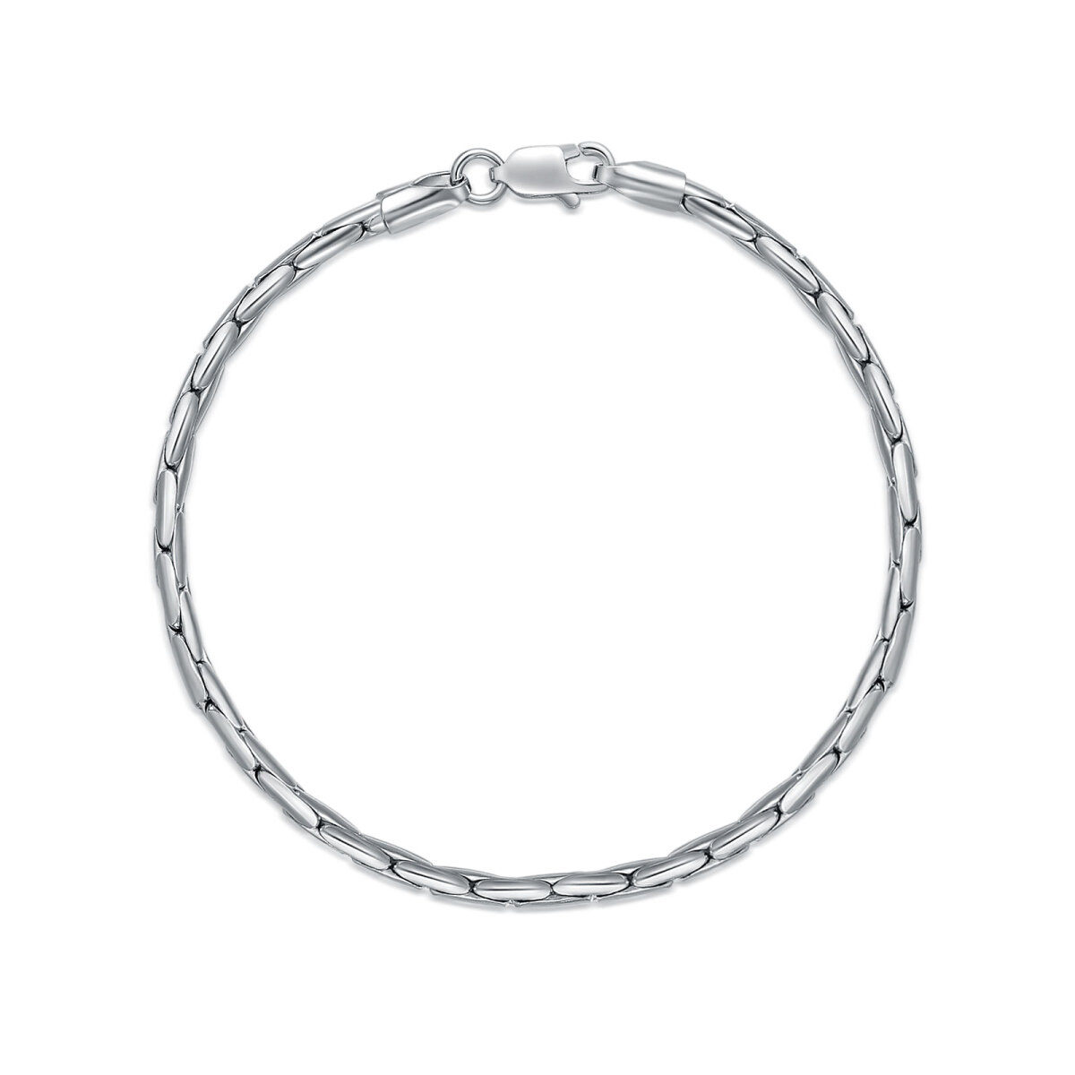 Bracelet chaîne en argent sterling-1