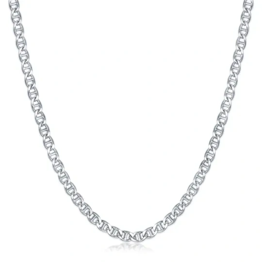 Collier en chaîne en argent sterling