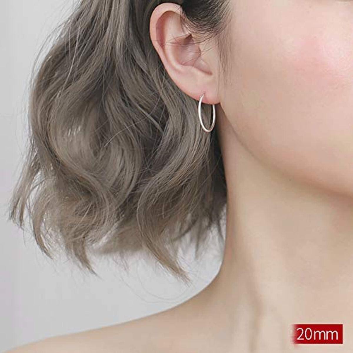 Boucles d'oreilles en argent sterling-5