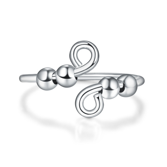 Sterling Zilveren Cirkel Open Ring