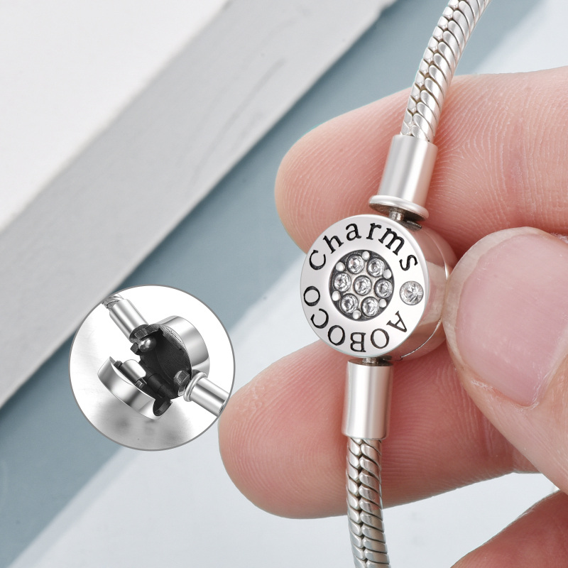 سوار دائري من الفضة الإسترلينية مرصع بالكريستال-3