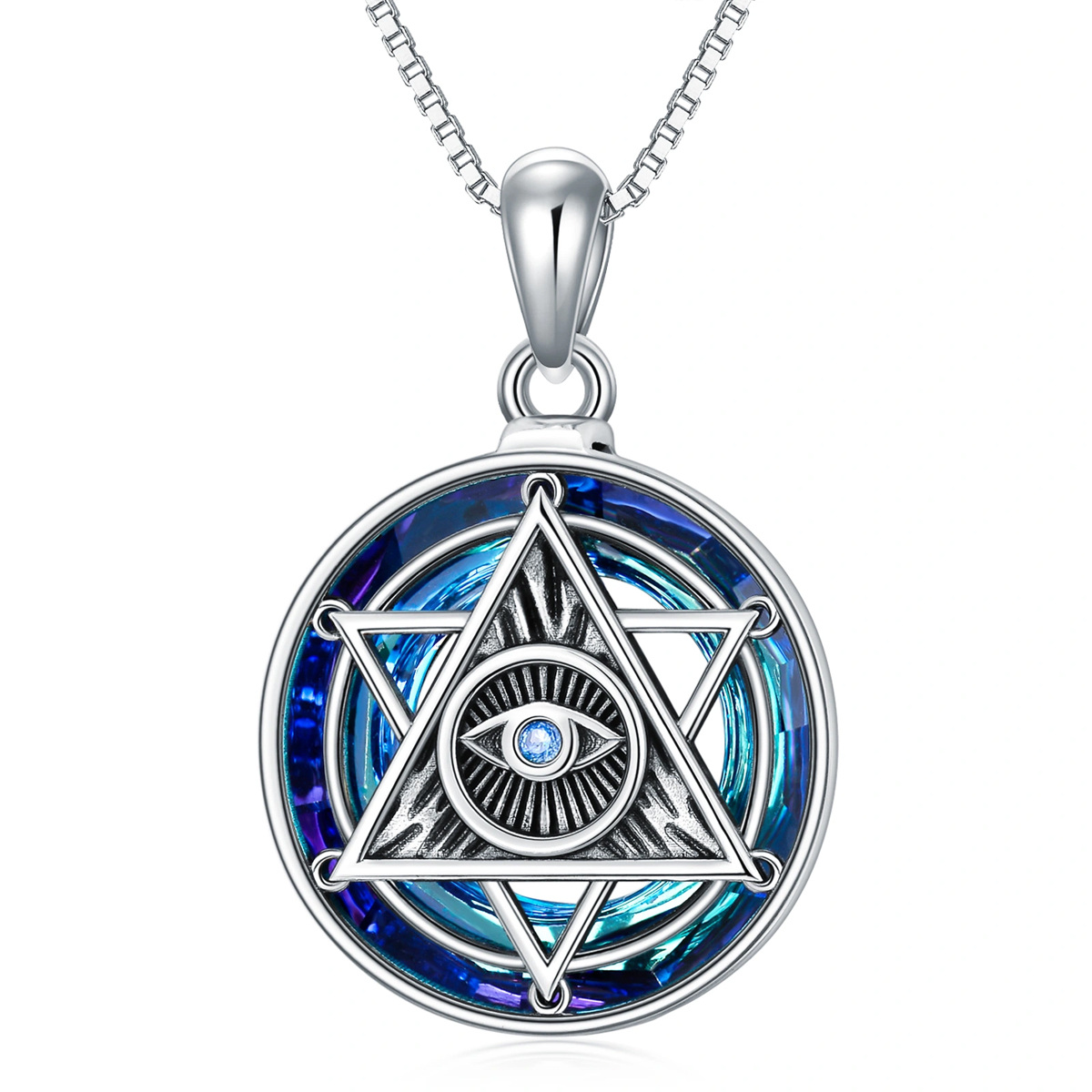 Sterling Silver Cir… - image