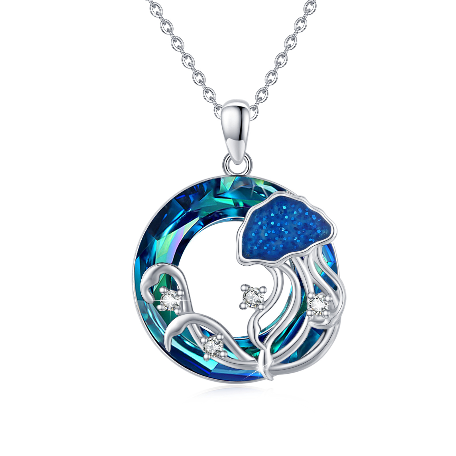 Sterling Silver Cir… - image