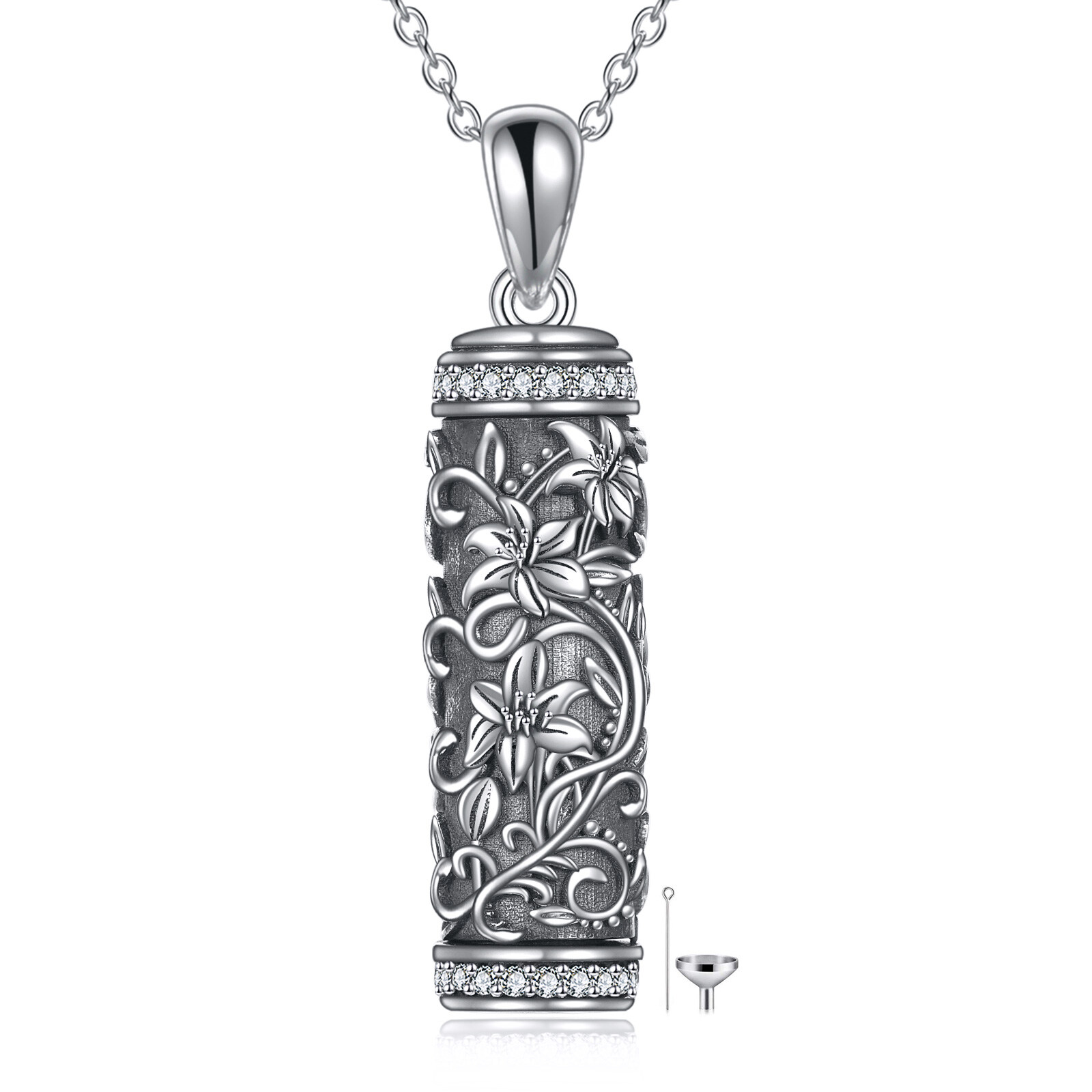 Sterling Silver Cir… - image