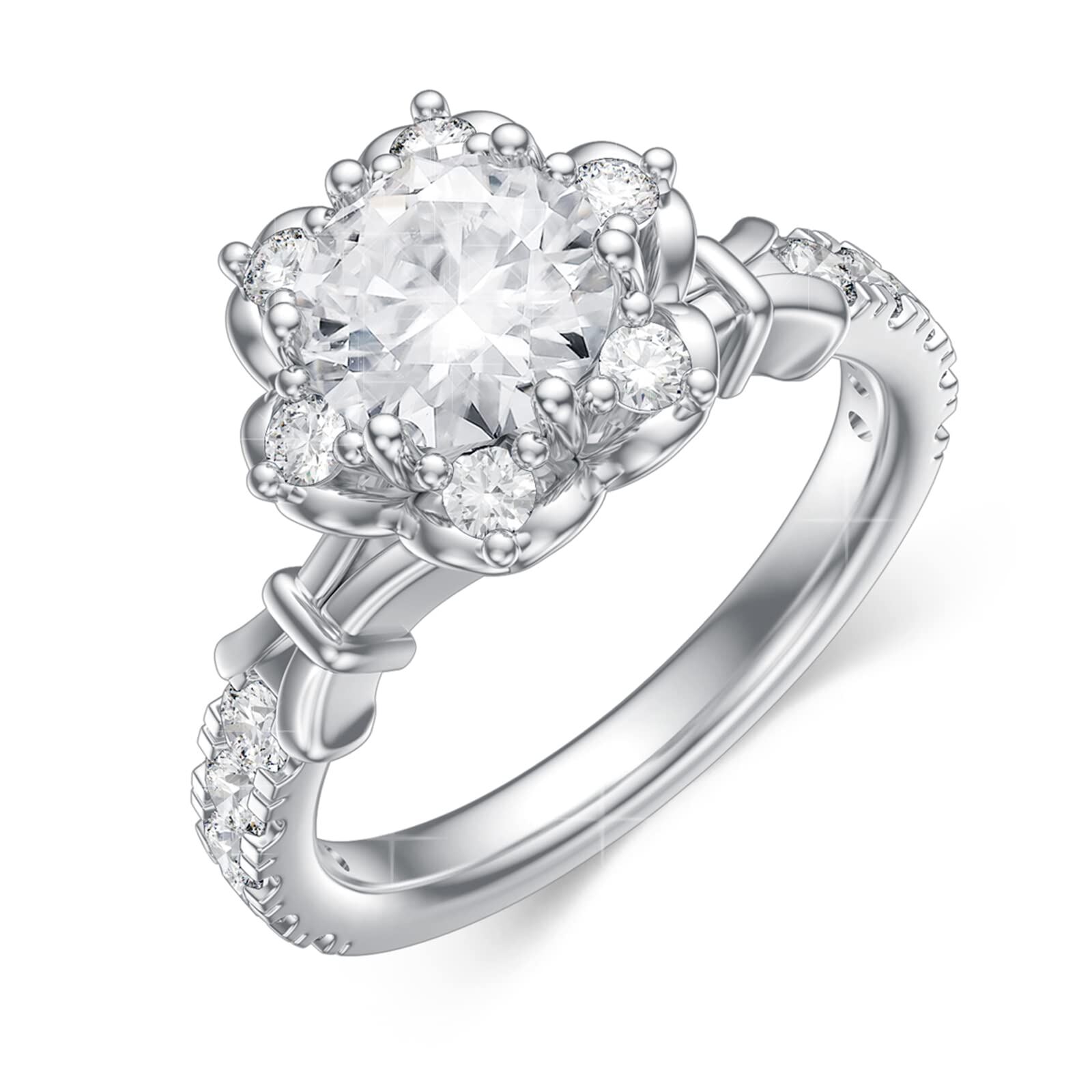Sterling Silver Rou… - image