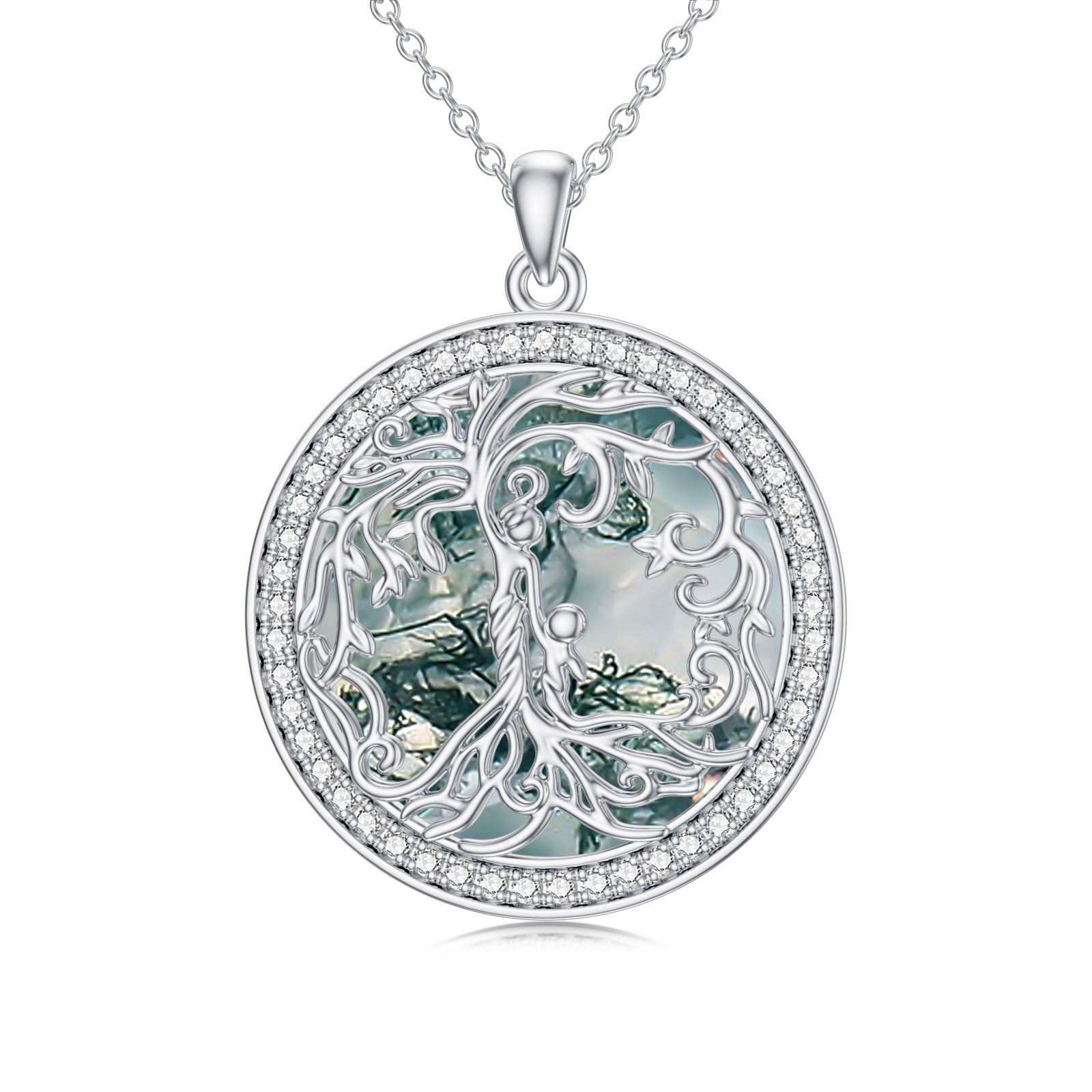 Sterling Silver Cir… - image