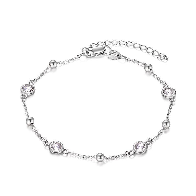 Sterling Silver Cir… - image