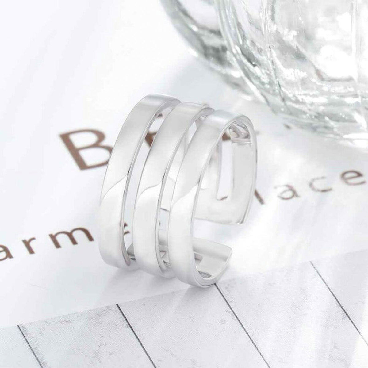 Sterling Silver Classic Name Ring-3