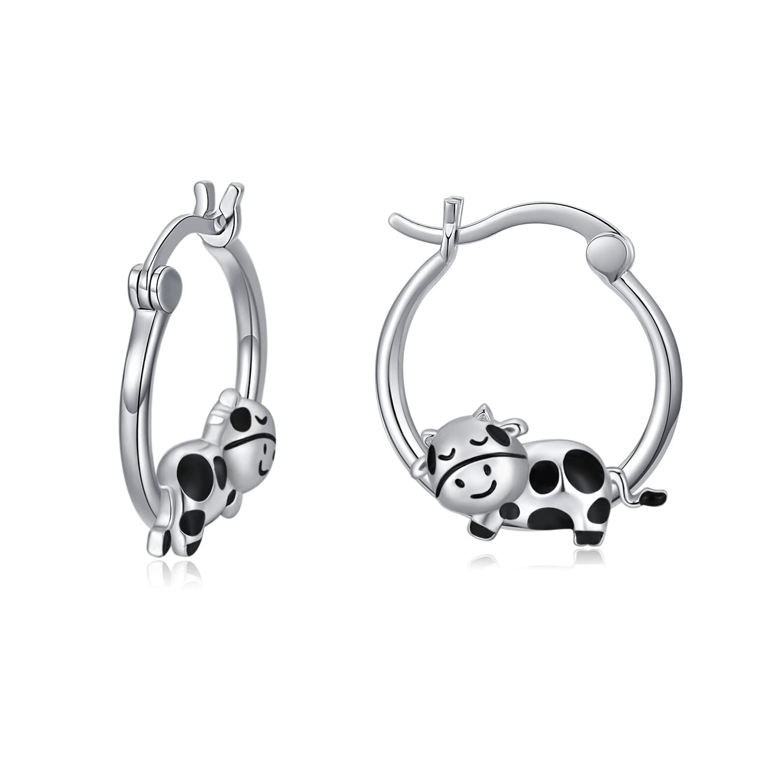 Sterling Silver Cow… - image