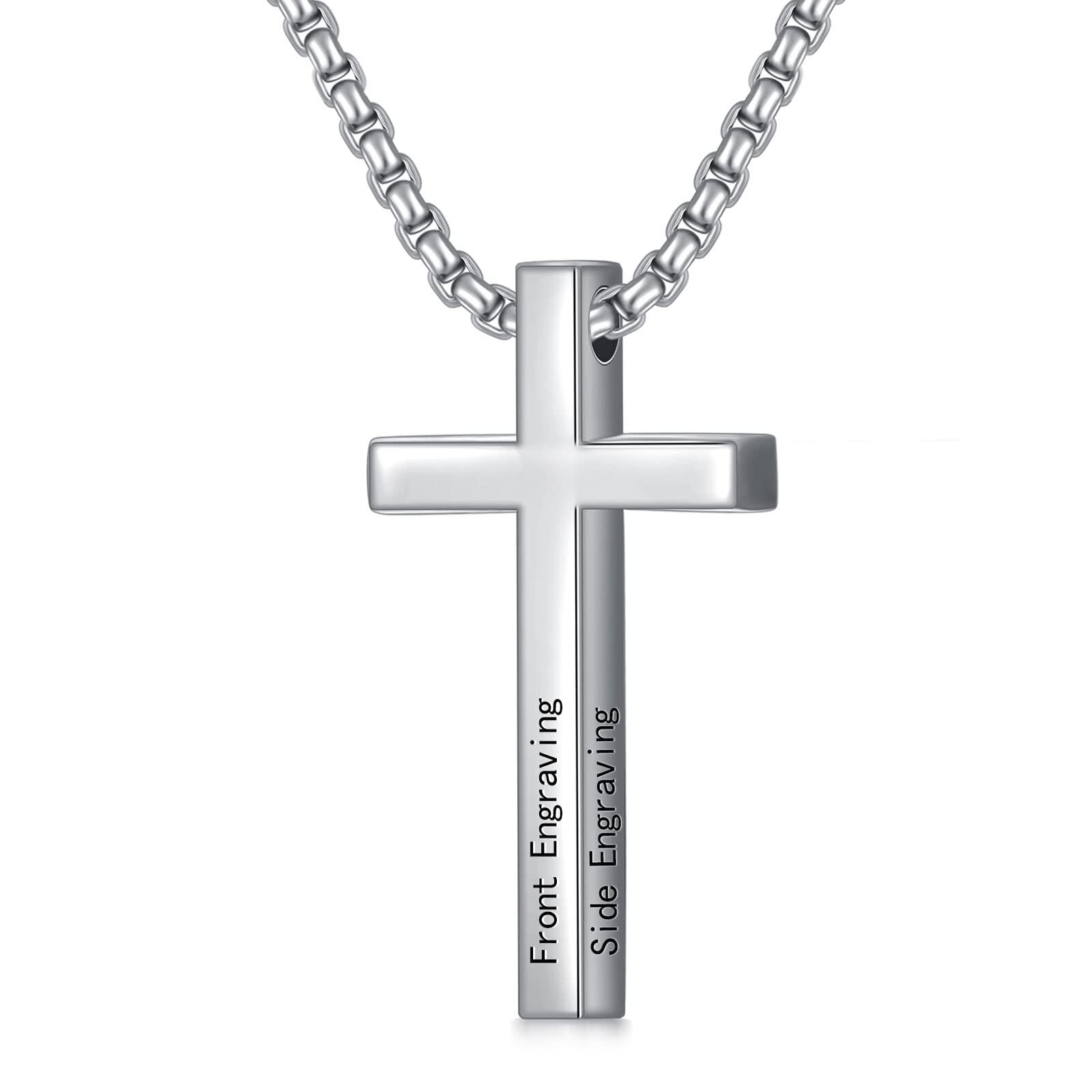 Sterling Silver Cro… - image