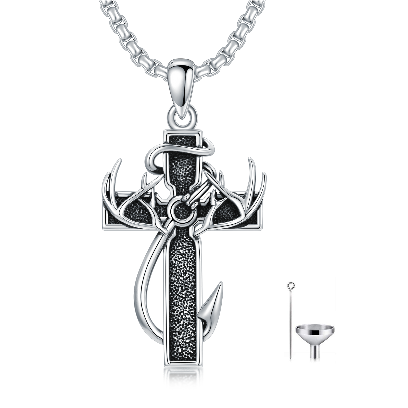 Sterling Silver Hun… - image