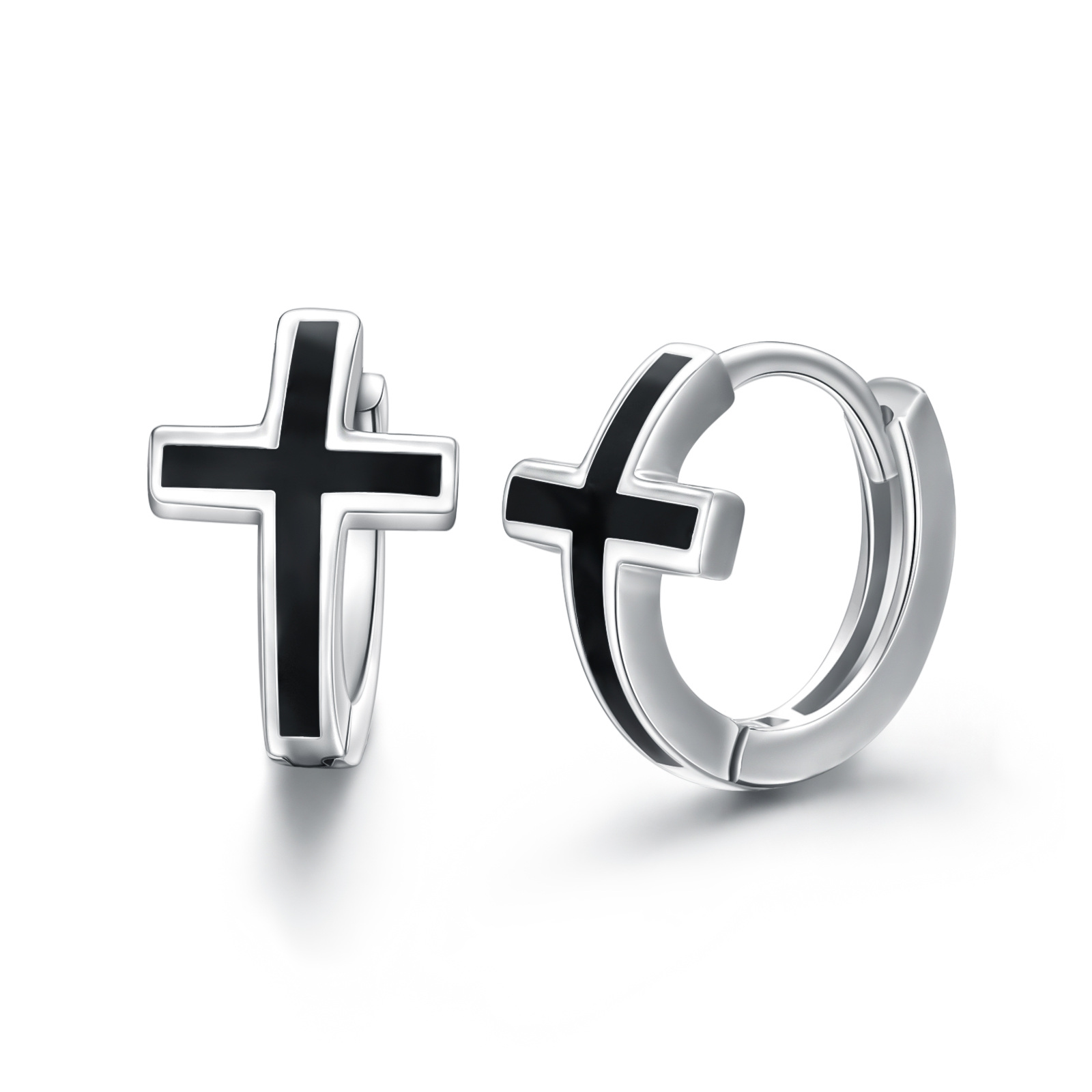 Sterling Silver Cro… - image