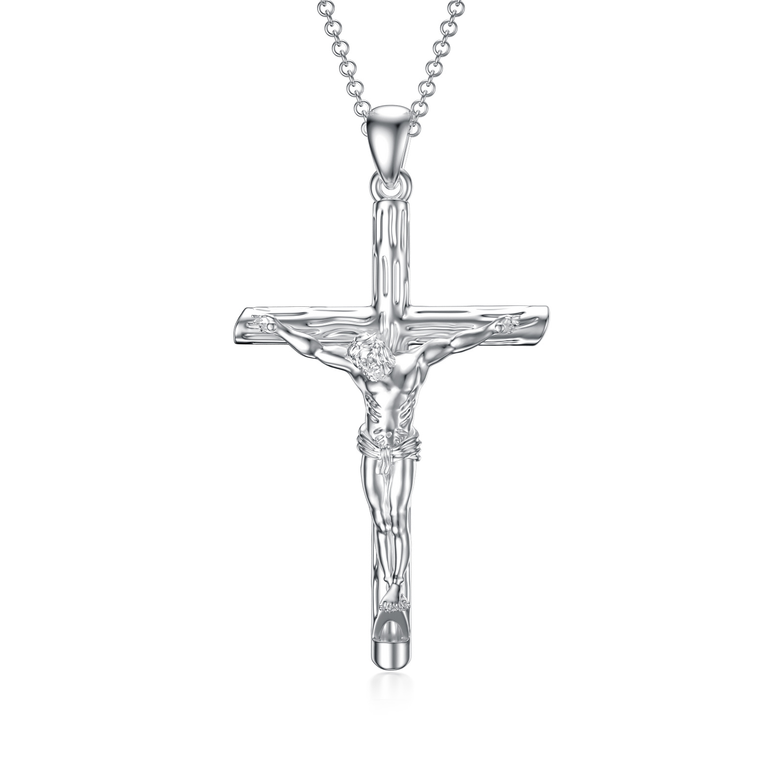Sterling Silver Cro… - image