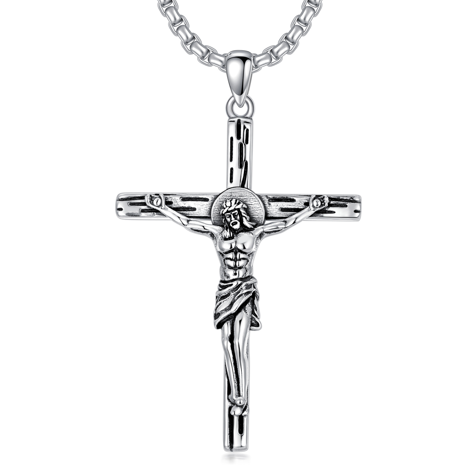Sterling Silver Cro… - image