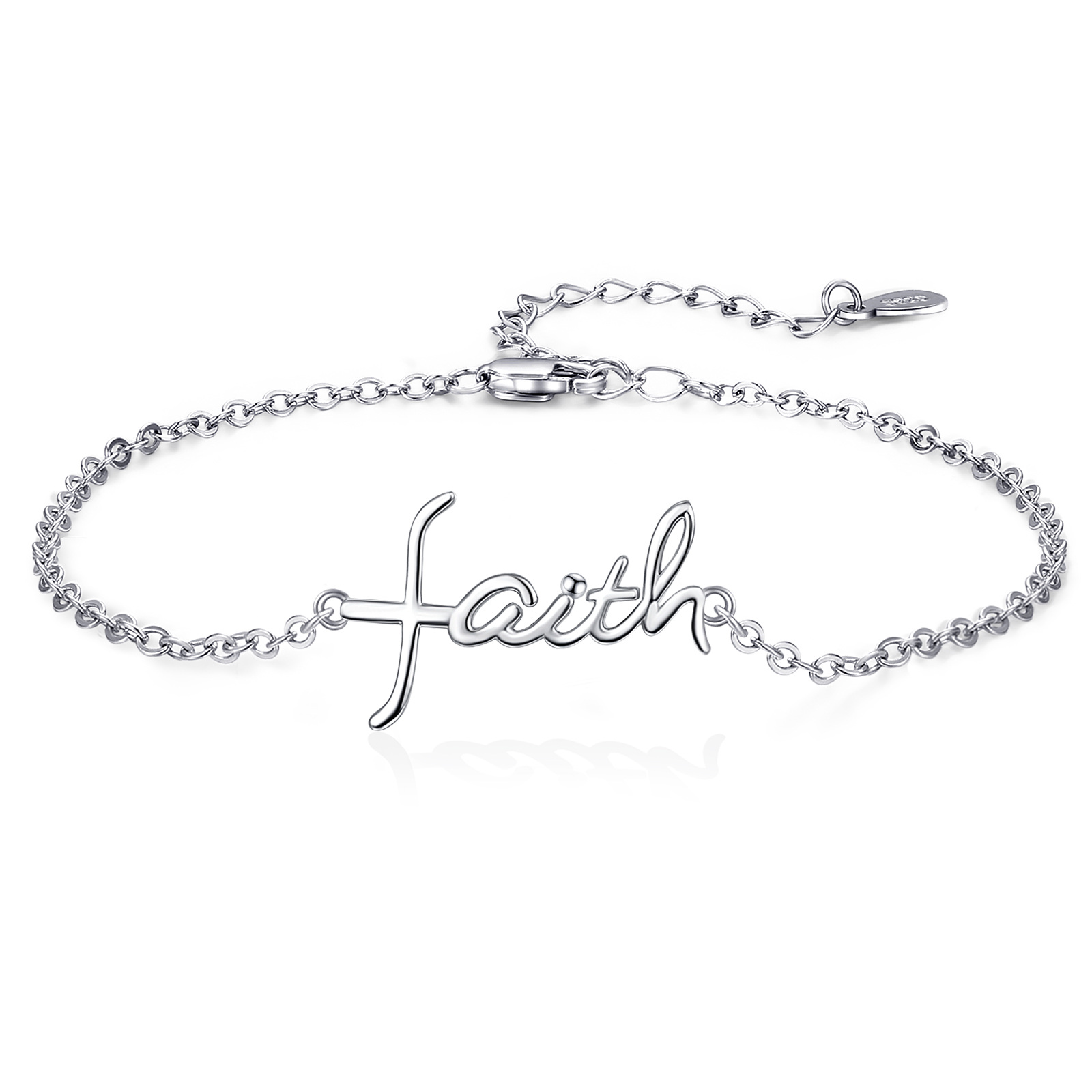 Sterling Silver Cro… - image