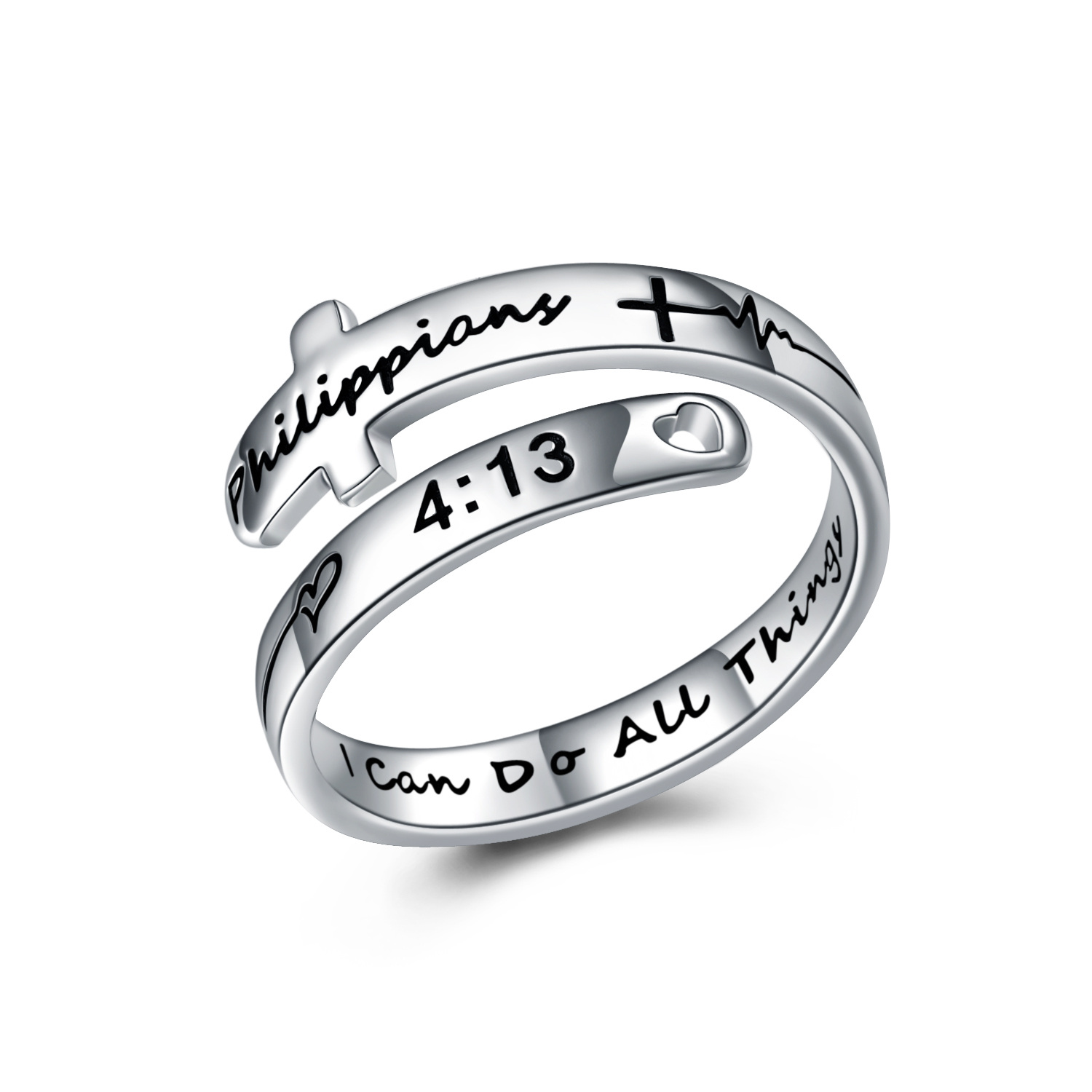 Sterling Silver Cro… - image