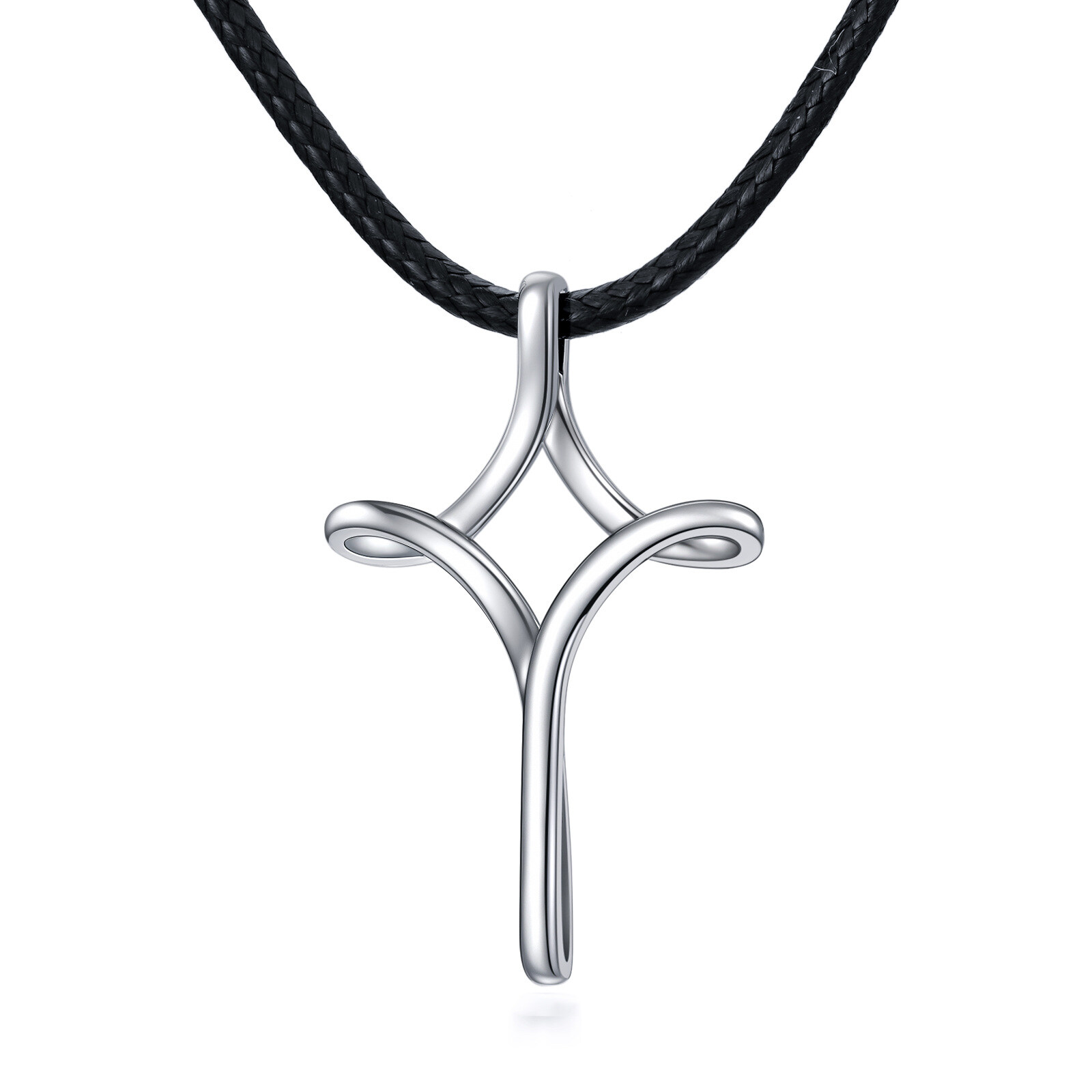 Sterling Silver Cro… - image