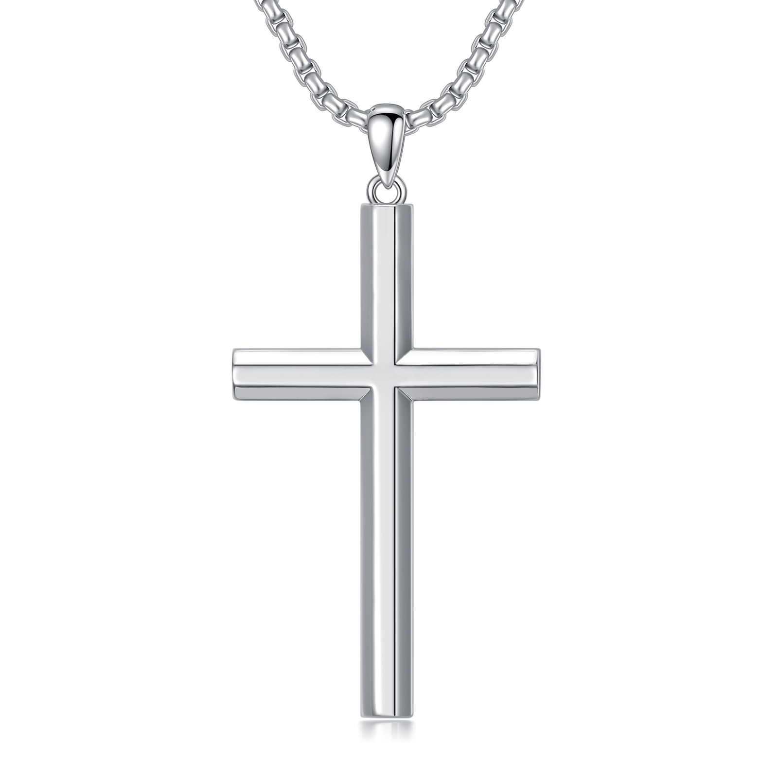 Sterling Silver Cro… - image