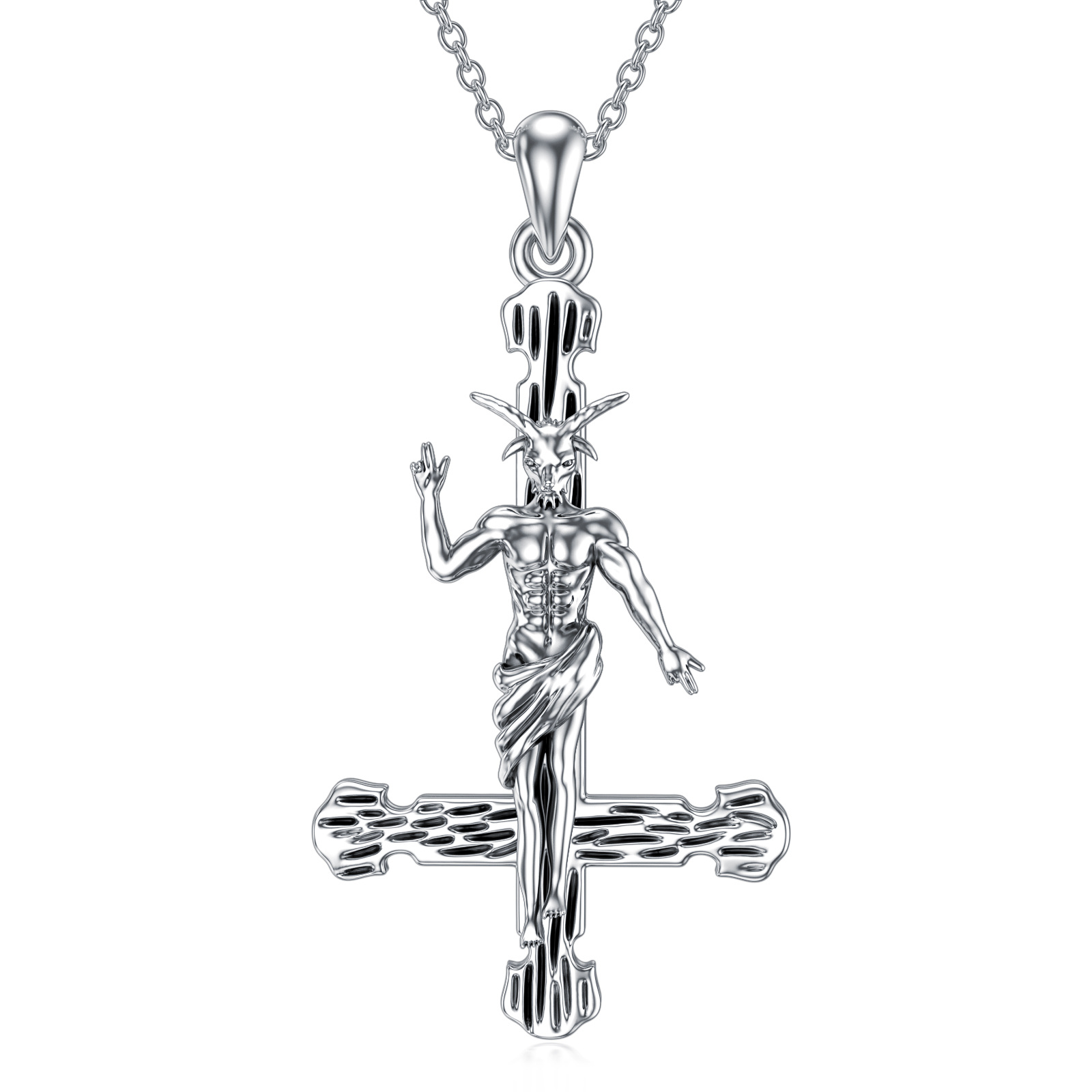 Sterling Silver Cro… - image