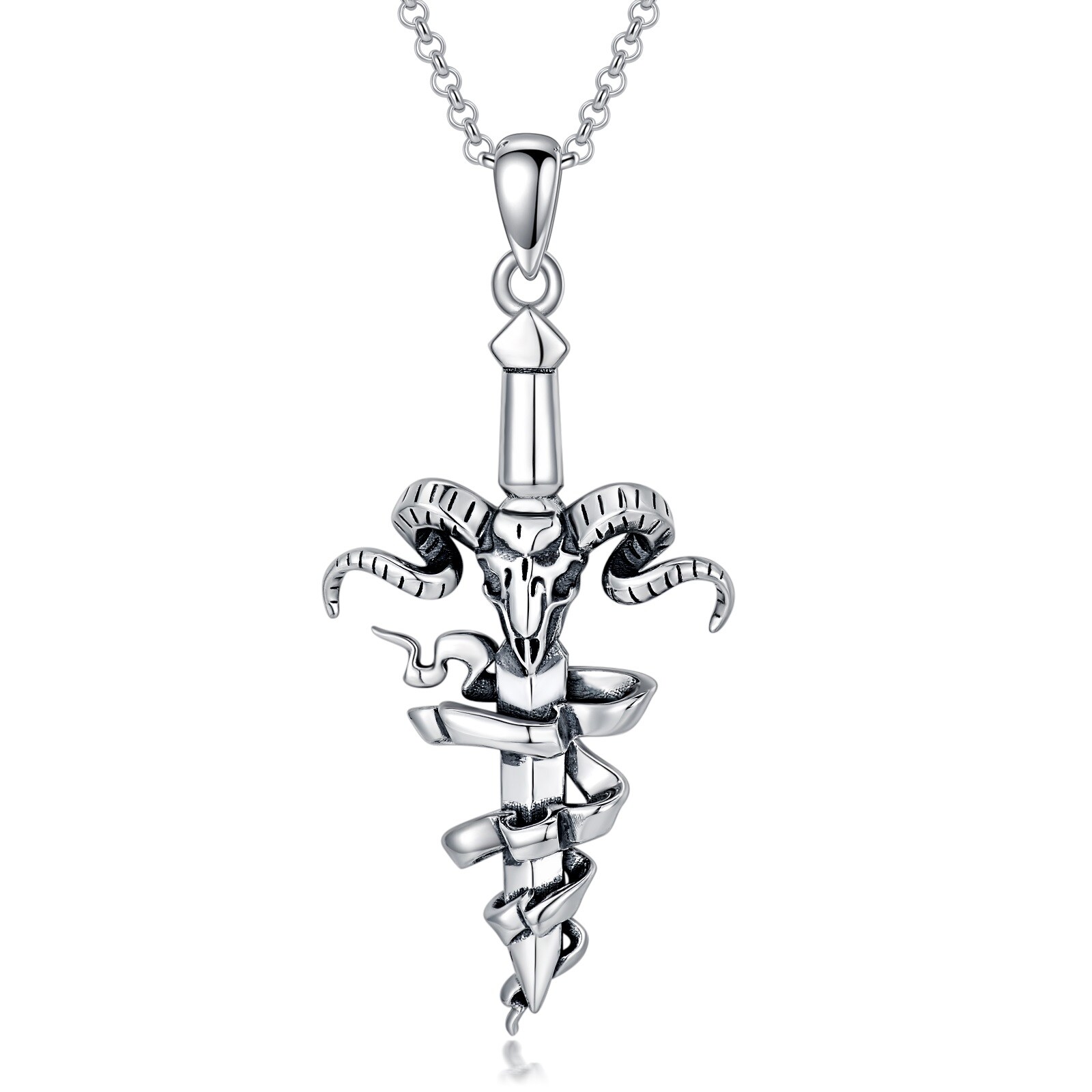 Sterling Silver Cro… - image