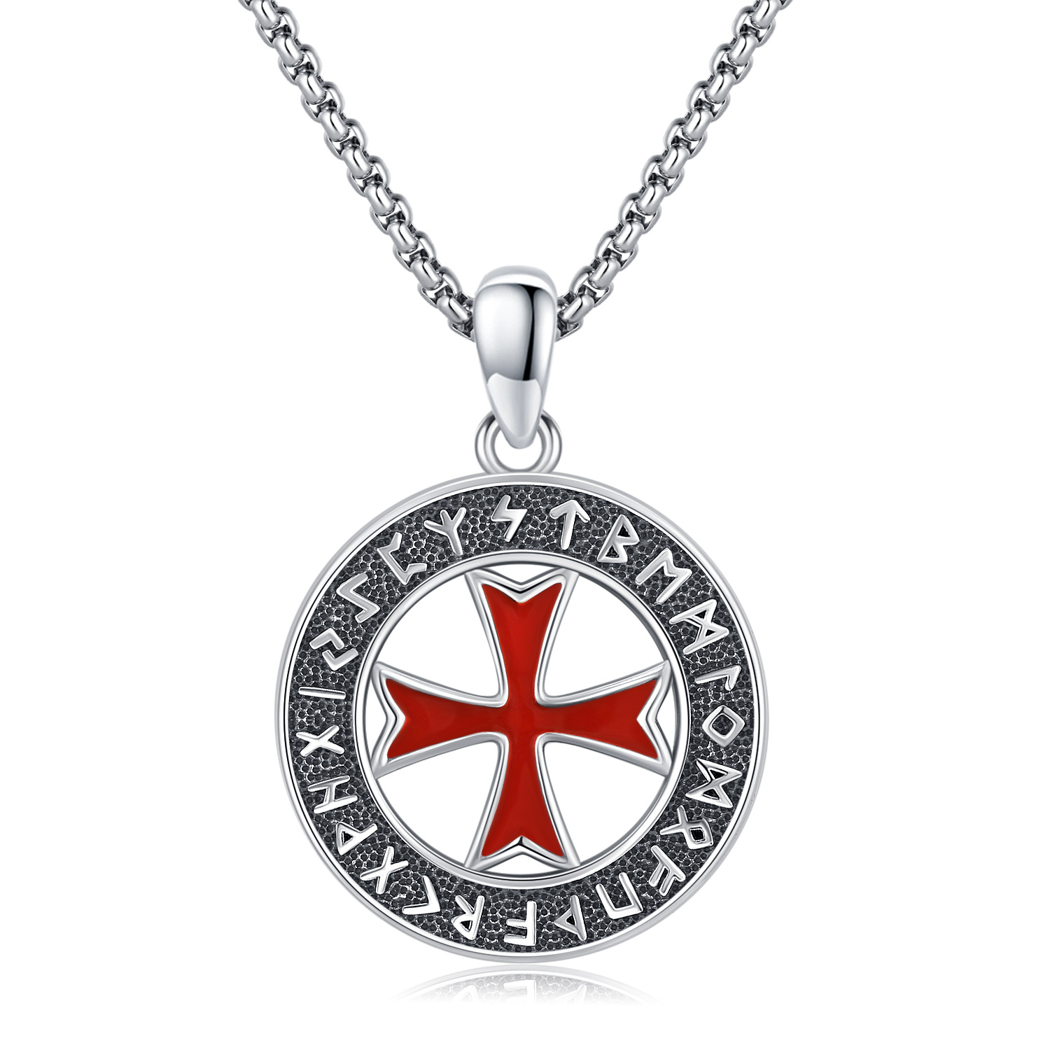 Sterling Silver Cro… - image