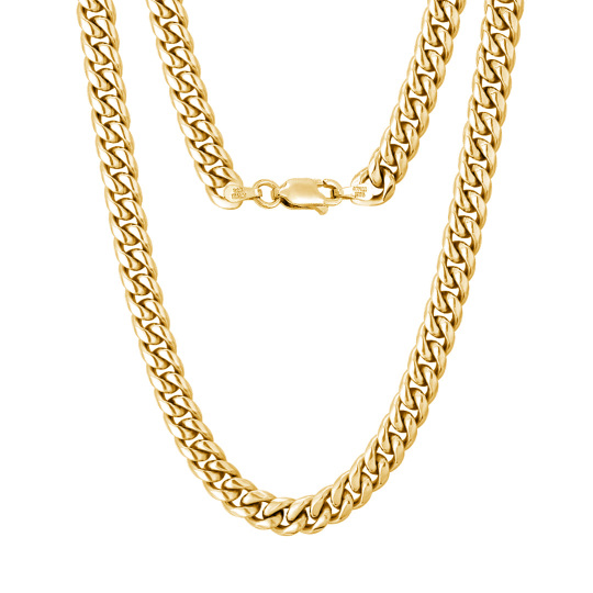 Sterling Silver Curb Link Chain Necklace