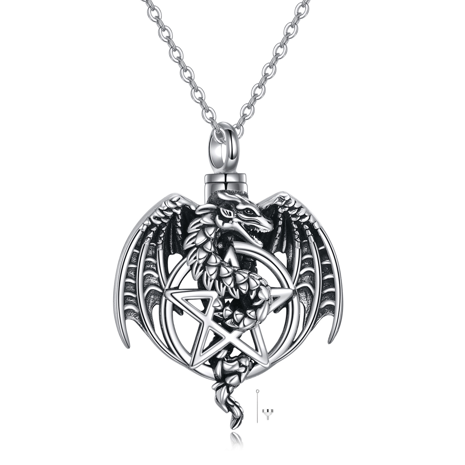 Sterling Silver Dra… - image