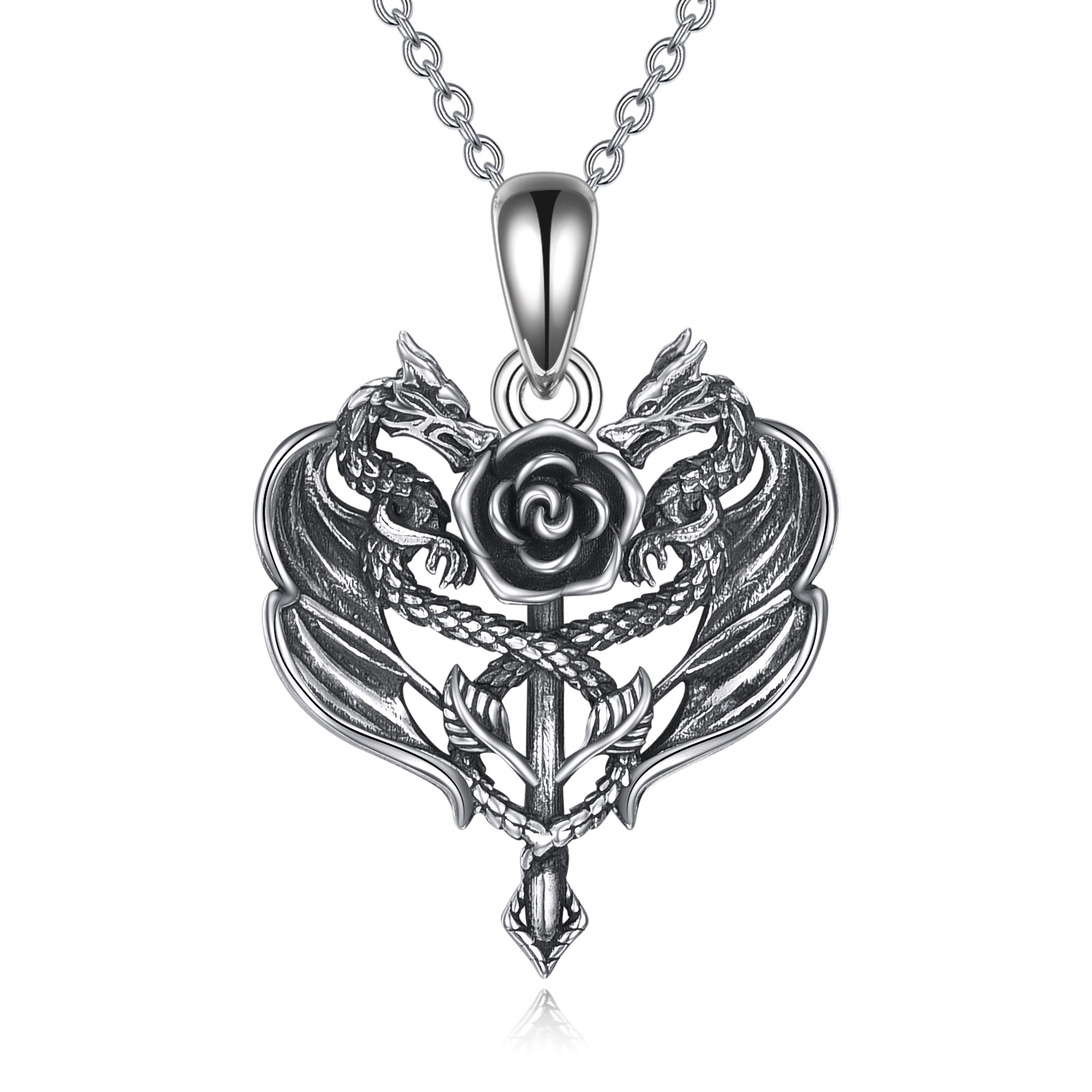 Sterling Silver Dra… - image