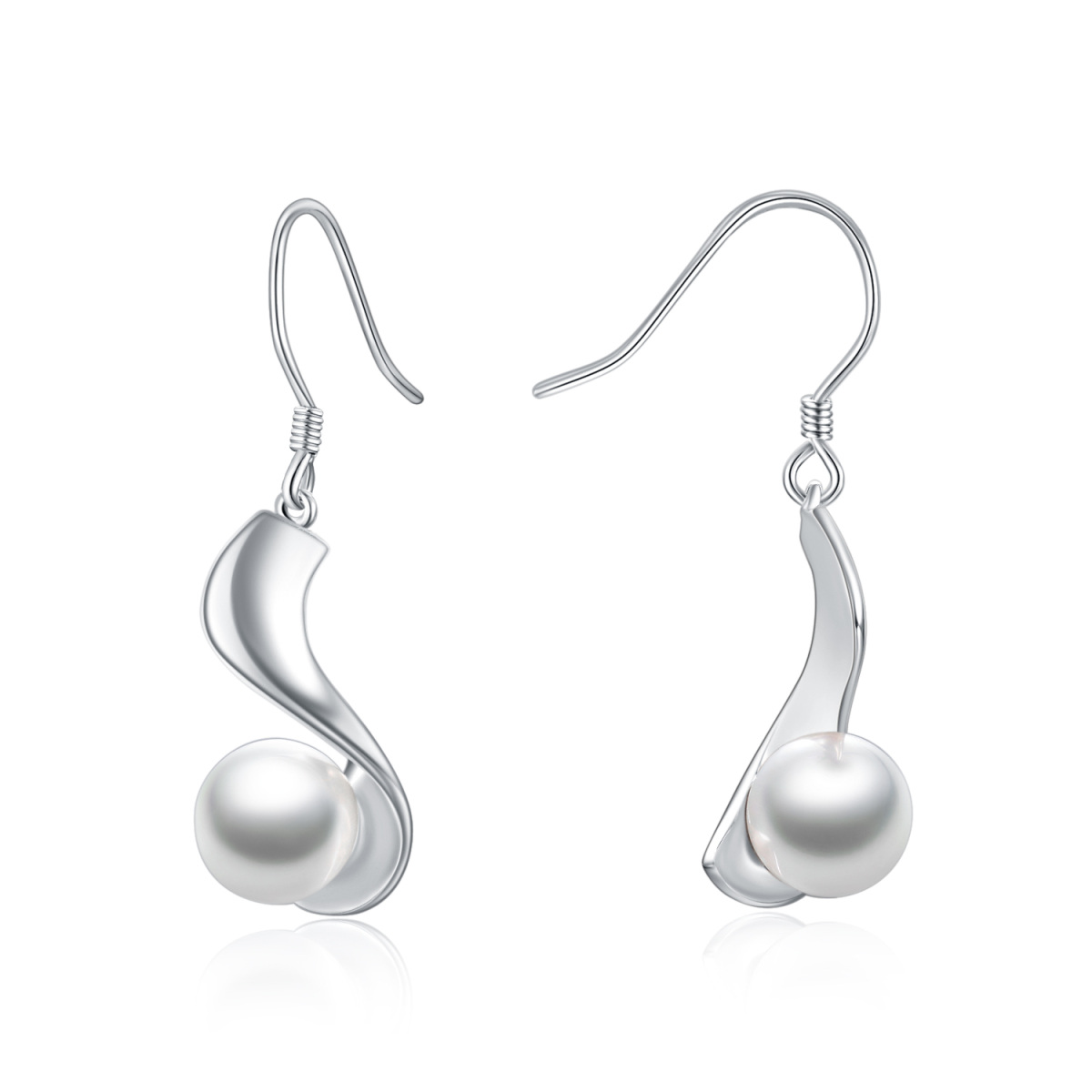 Orecchini a goccia in argento sterling-1