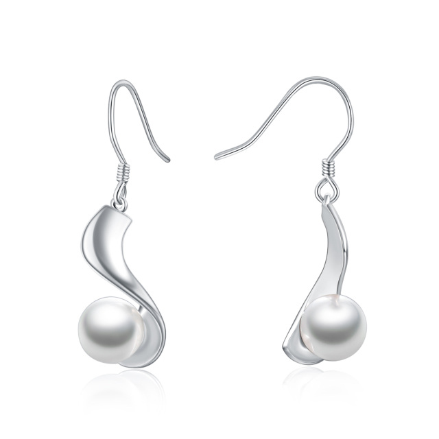 Pendants d'oreilles en argent sterling-1