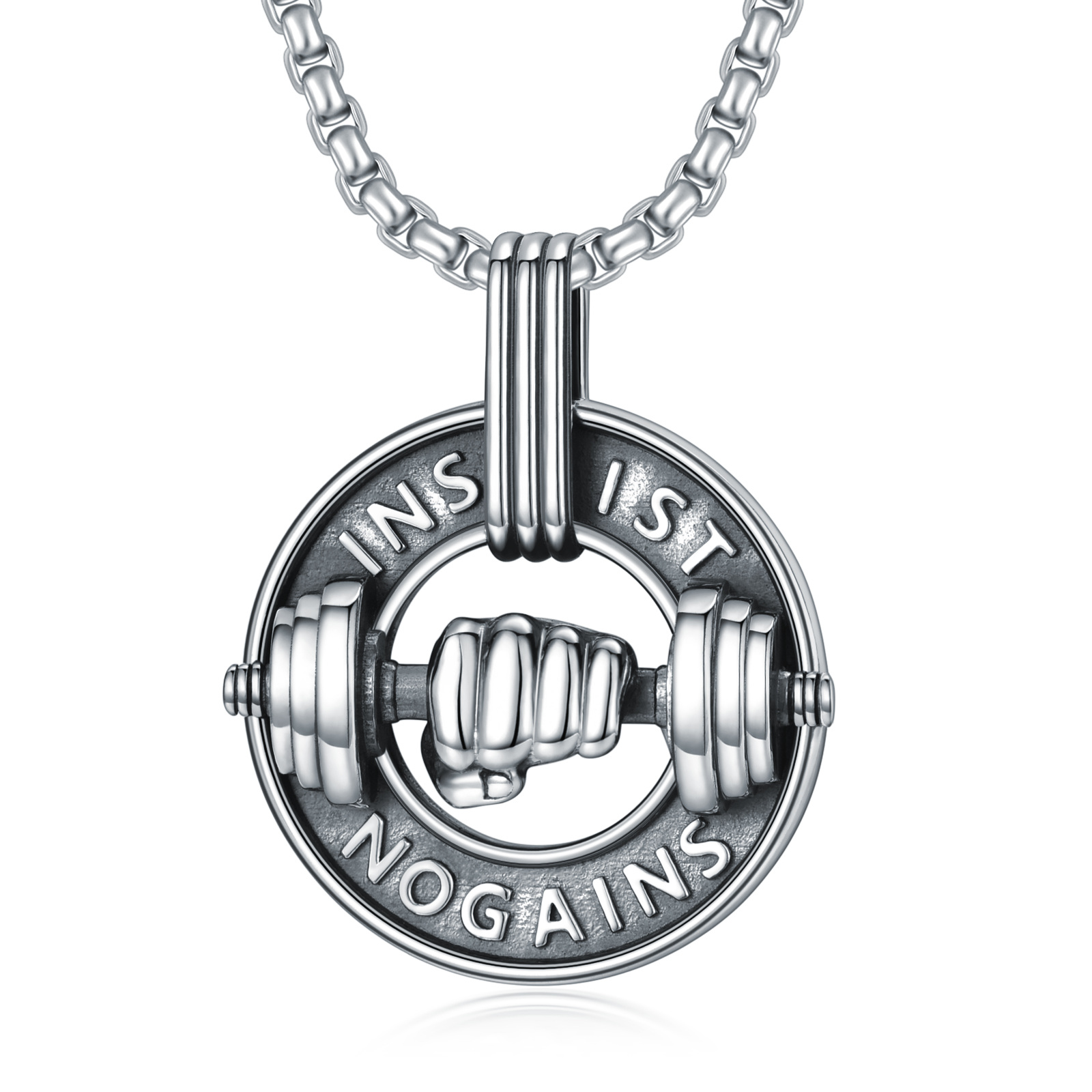 Sterling Silver Dum… - image