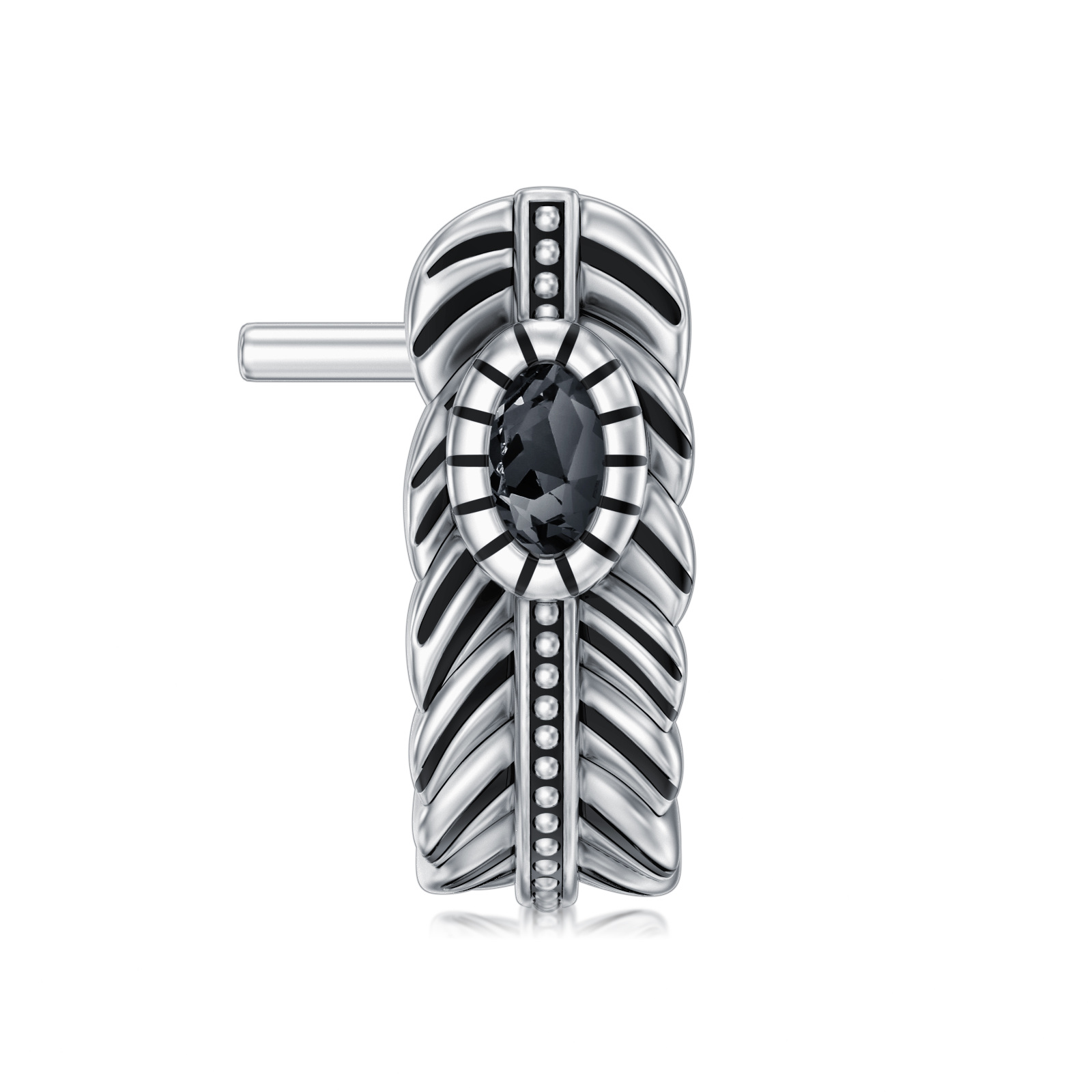 Sterling Silver Fea… - image