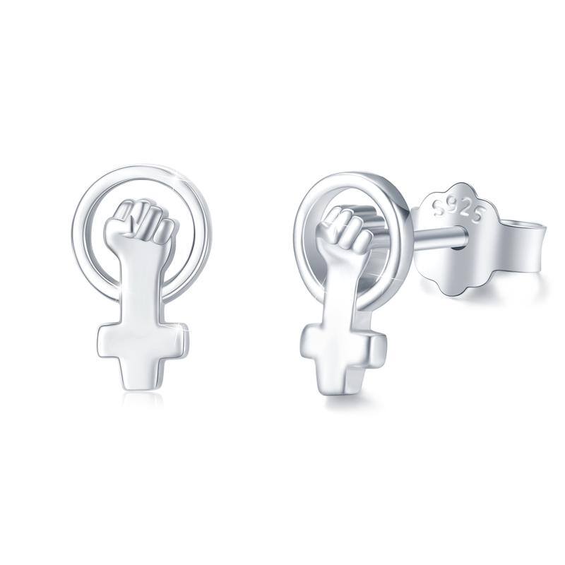Sterling Silver Cro… - image