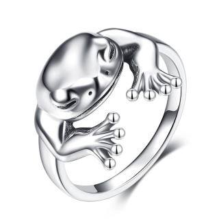 Sterling Silver Frog Ring-38