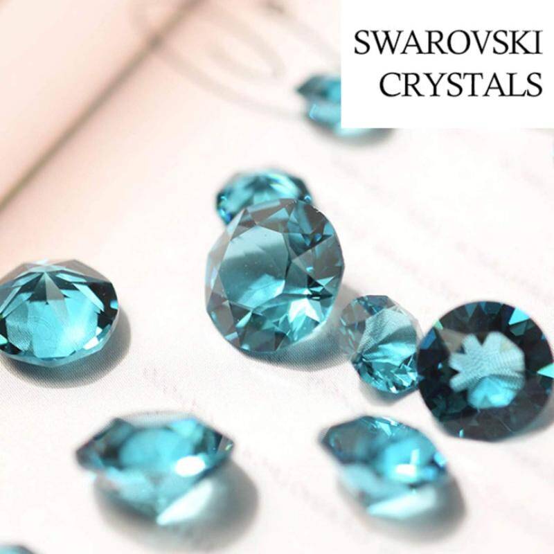 Sterling Silver Crystal Ginsberg Collar Pendant Necklace-6