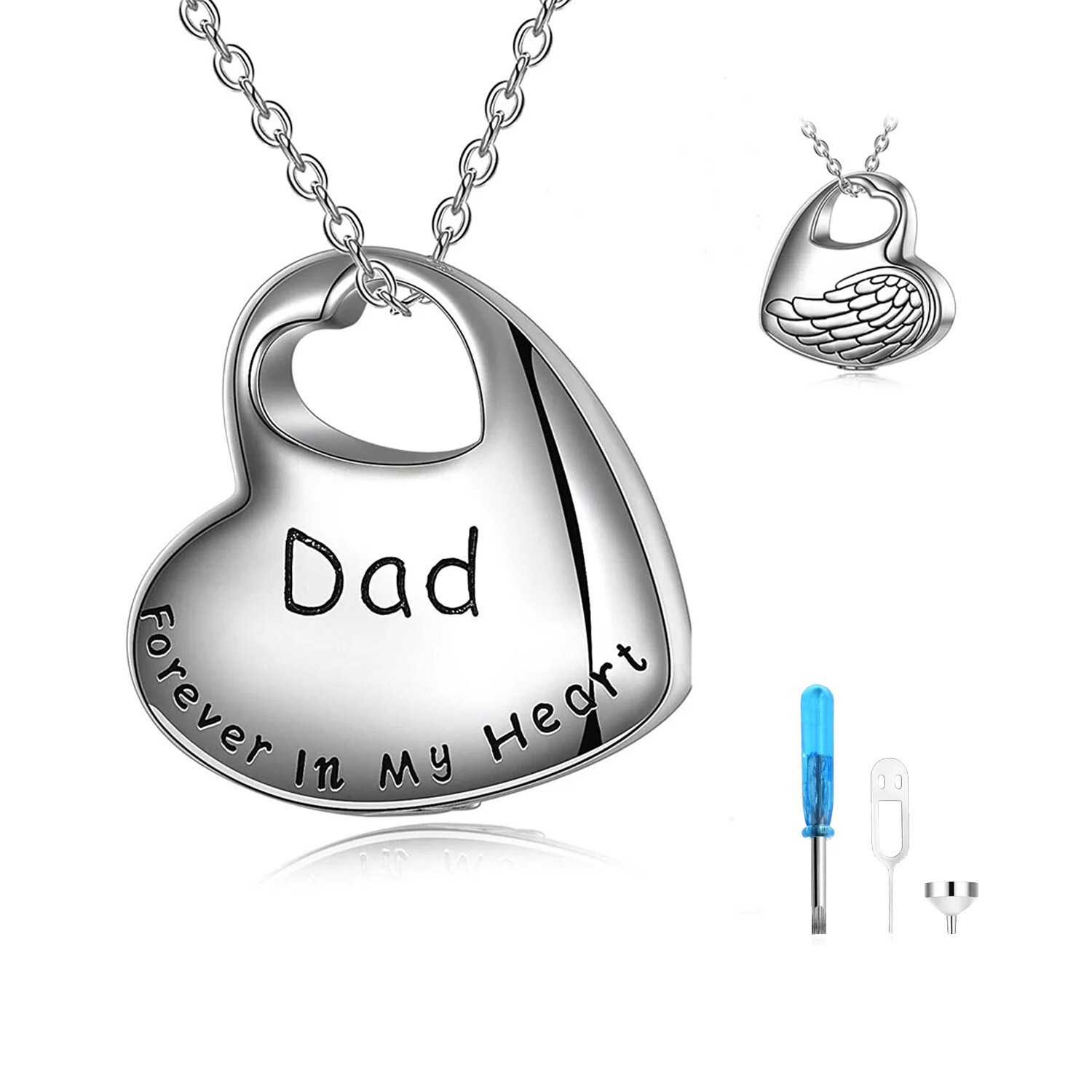 Sterling Silver Hea… - image