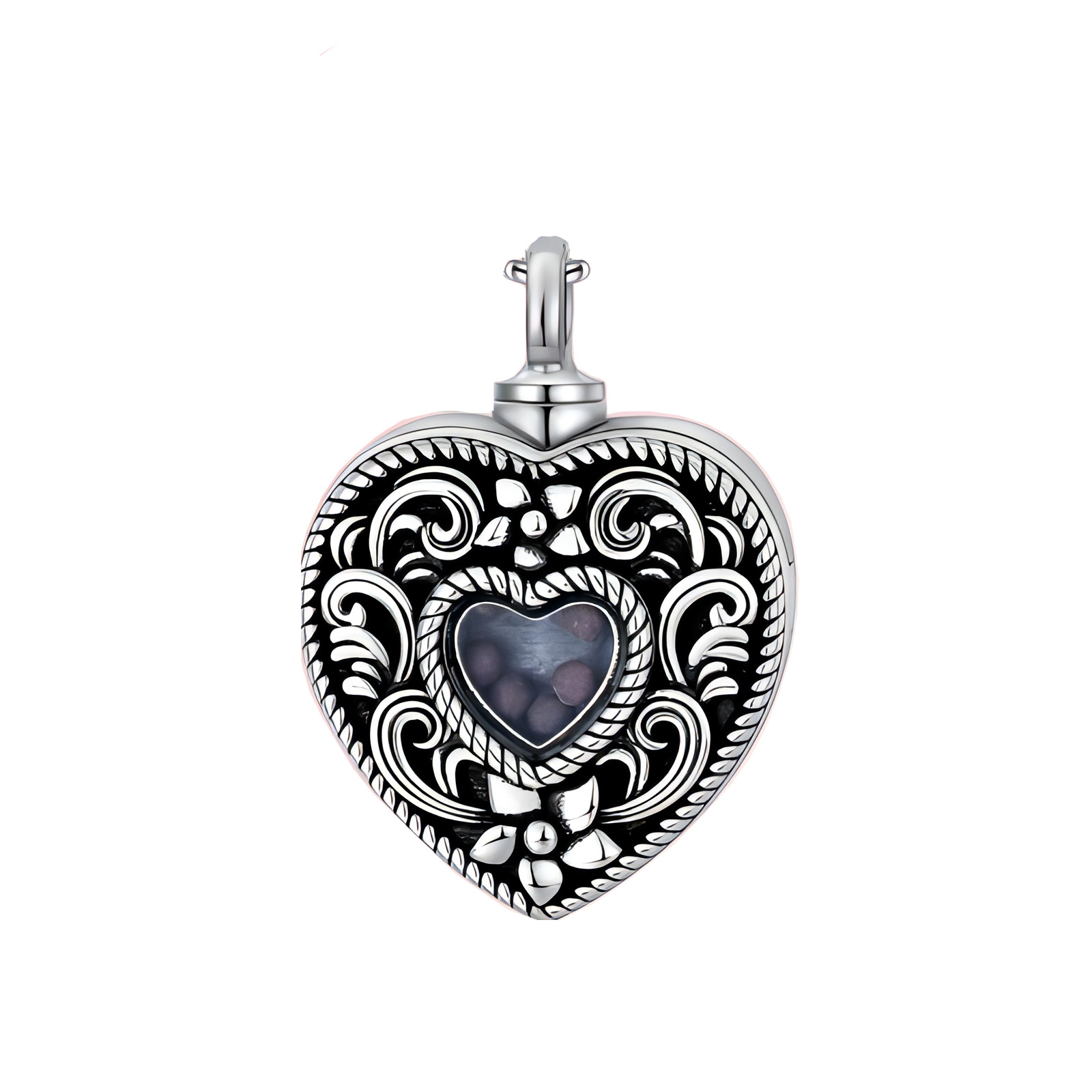 Sterling Silver Hea… - image