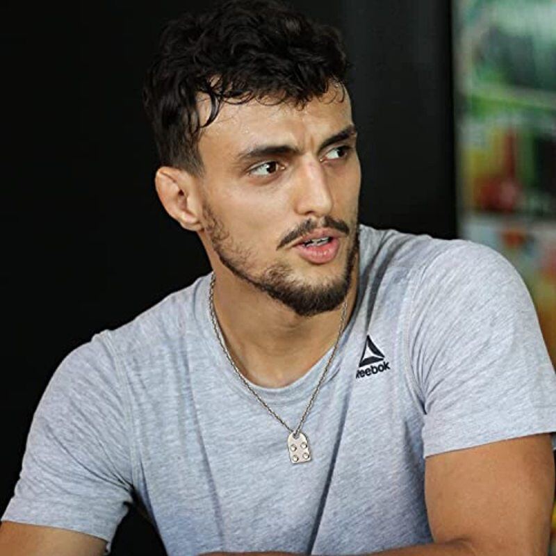 Sterling Silver Heart & Lock Pendant Necklace-3